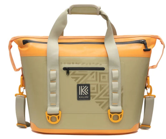 KUKUI Cooler Tote Tan/Orange