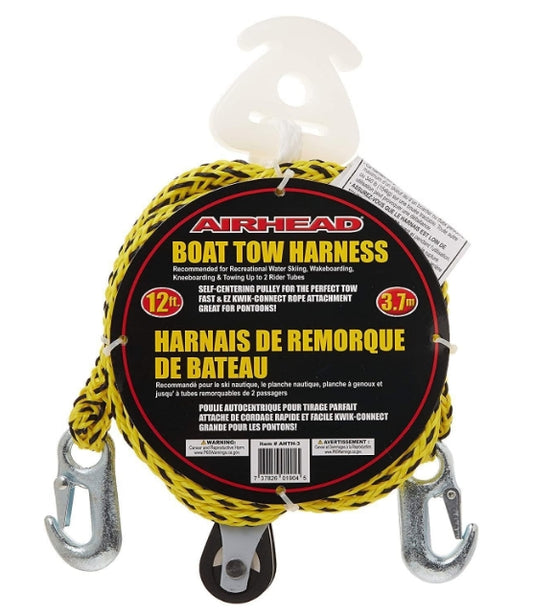 Self-Centering Tow Harness- 12 ft. Rope